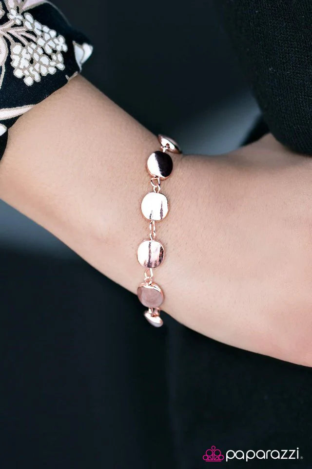 Pulsera Paparazzi ~ Todos los movimientos BRILLANTES - Cobre