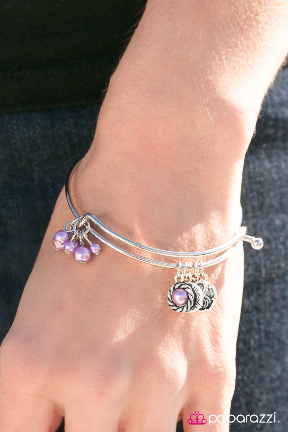 Paparazzi Bracelet ~ Forever Be My Always - Purple