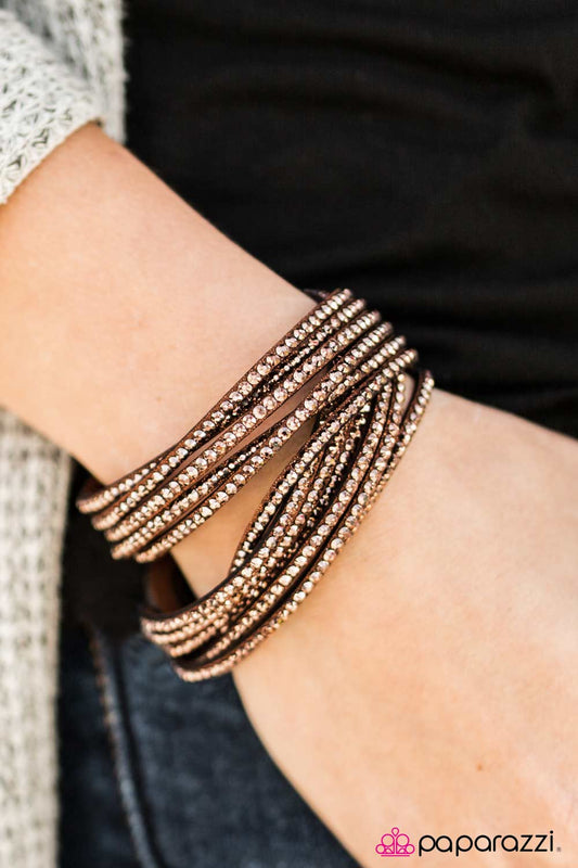 Pulsera Paparazzi ~ Do The Hustle - Cobre