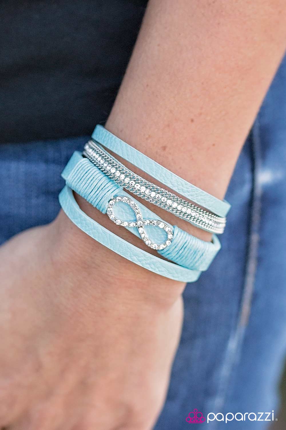 Paparazzi Bracelet ~ Happily FOREVER After - Blue