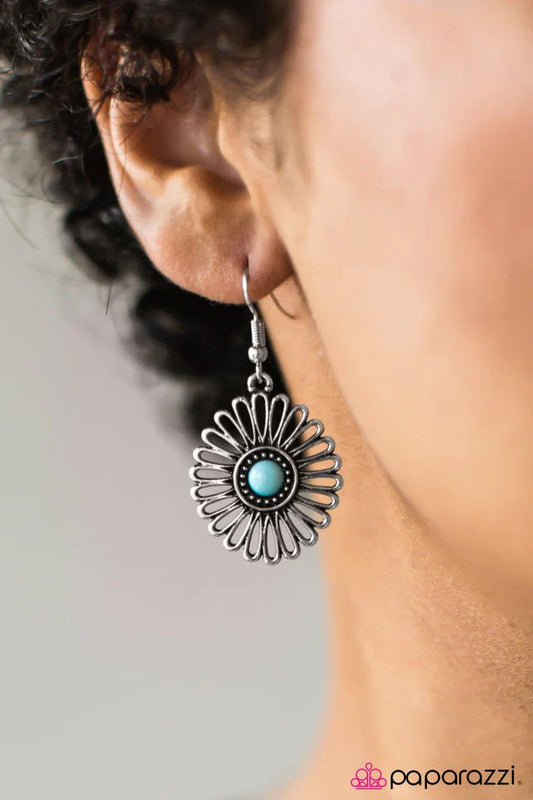 Pendiente Paparazzi ~ Forever and A Daisy - Azul