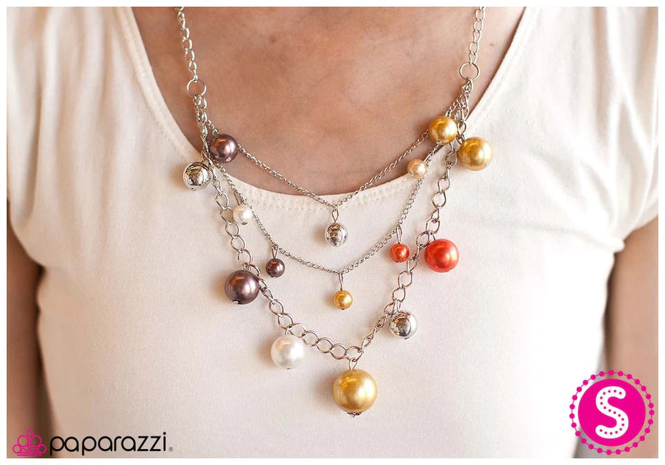 Paparazzi Necklace ~ Autumn Ambiance - Multi