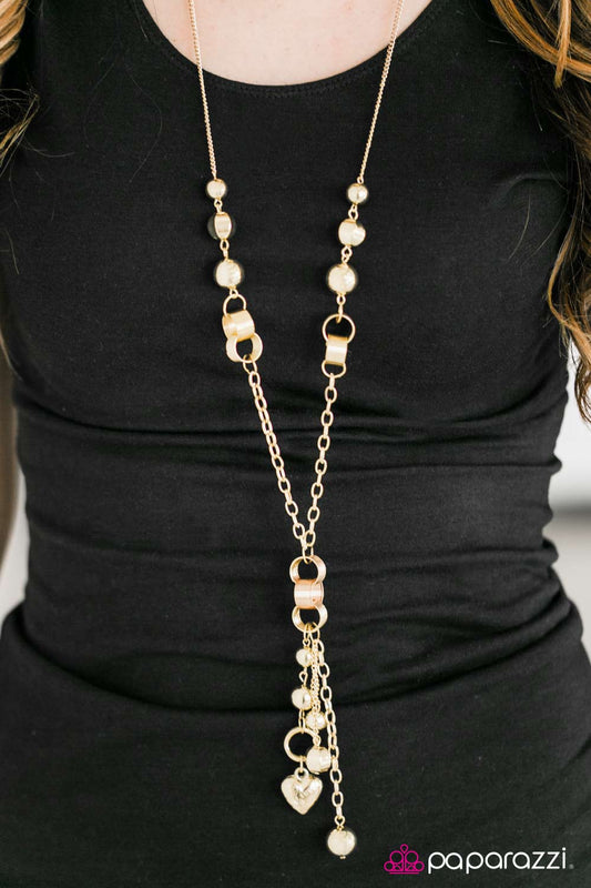 Paparazzi Necklace ~ Instant Connection - Gold