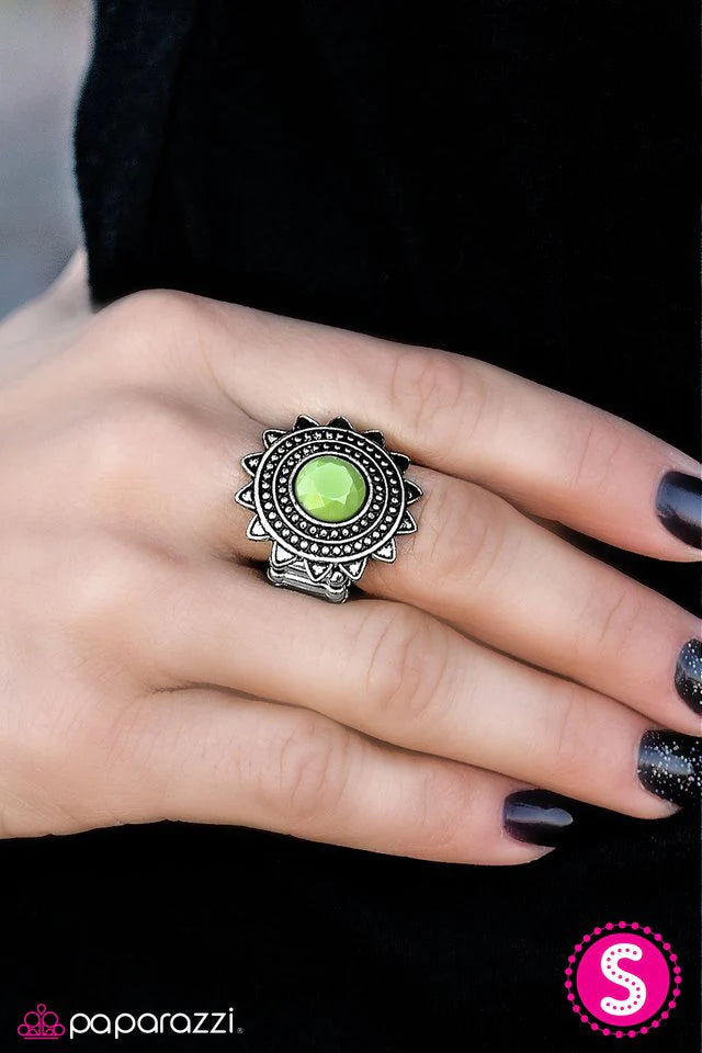 Paparazzi Ring ~ I Told You SOL - Green