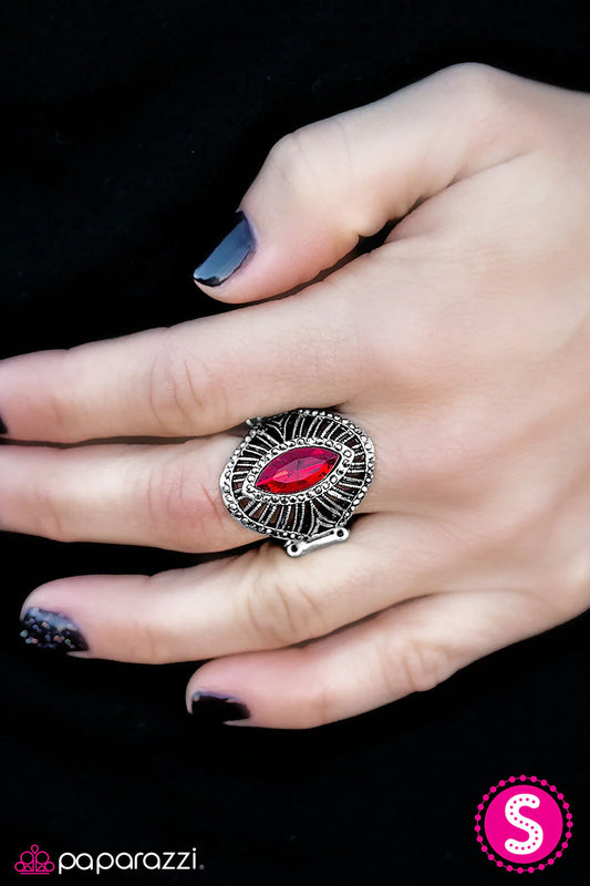 Paparazzi Ring ~ Let It REIGN  - Red