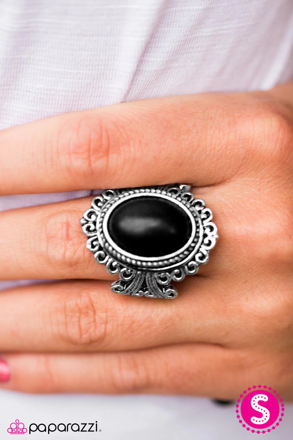 Anillo Paparazzi ~ Reglas básicas - Negro