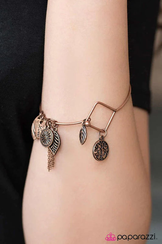 Pulsera Paparazzi ~ See You ZEN - Cobre