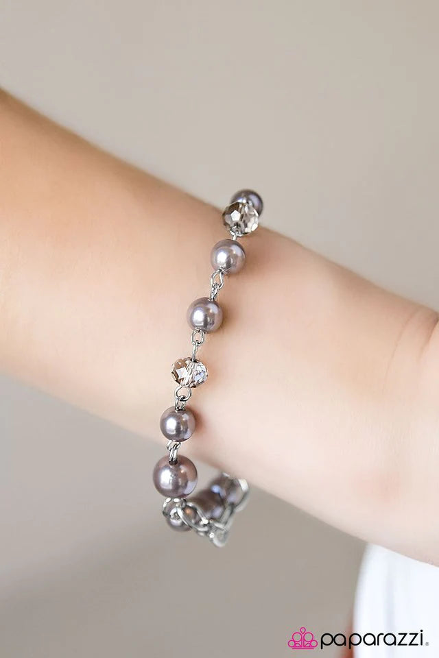 Paparazzi Bracelet ~ Take The Stage - Silver