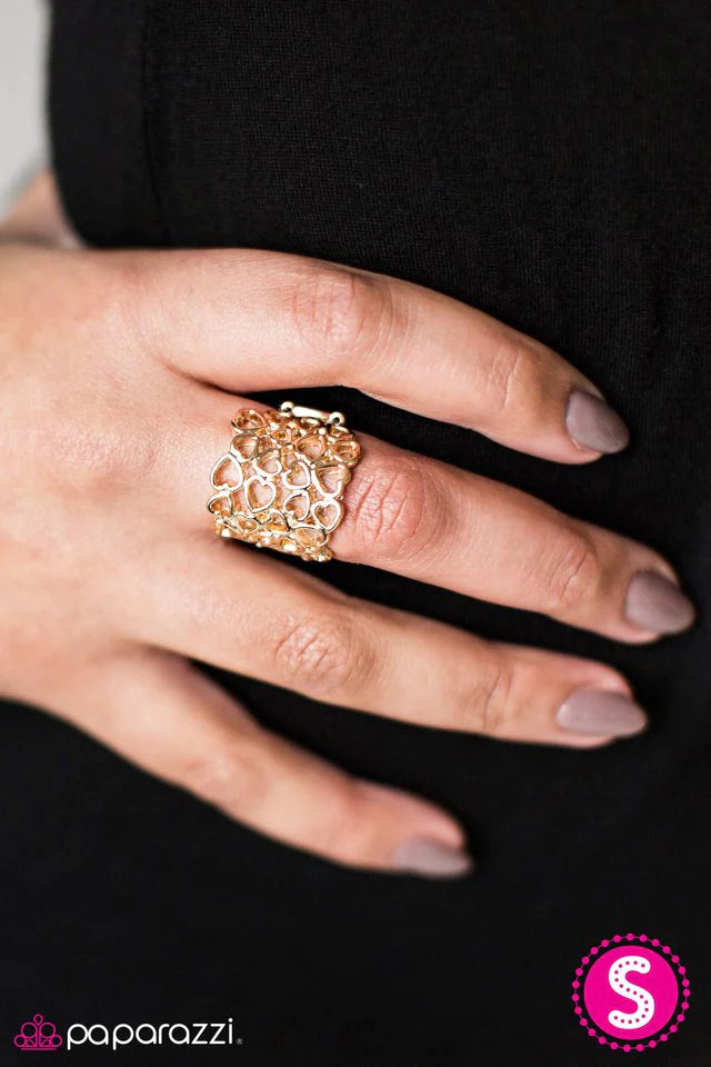 Anillo Paparazzi ~ Más que amor - Oro