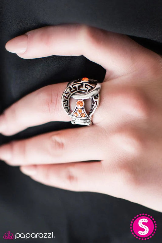 Paparazzi Ring ~ Join Up - Orange