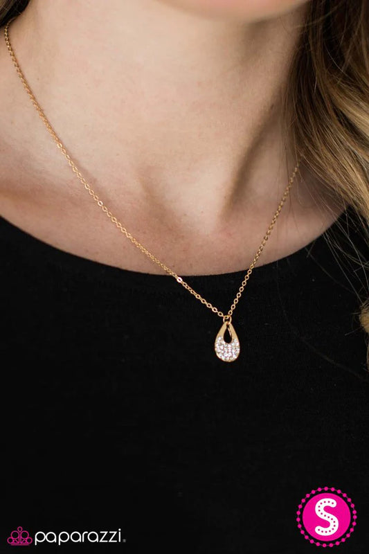 Paparazzi Necklace ~ Tempest Treasure - Gold