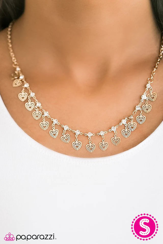 Collar Paparazzi ~ Los deseos más profundos - Oro