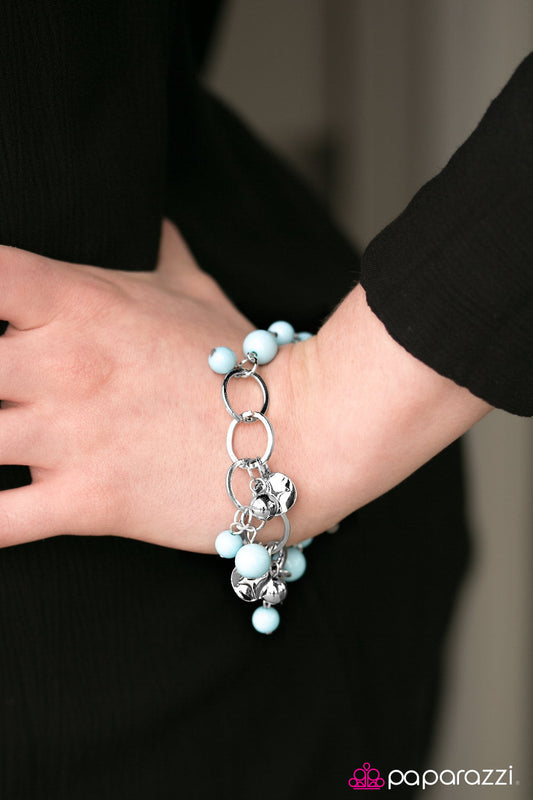 Paparazzi Bracelet ~ You Had Me At Aloha - Blue