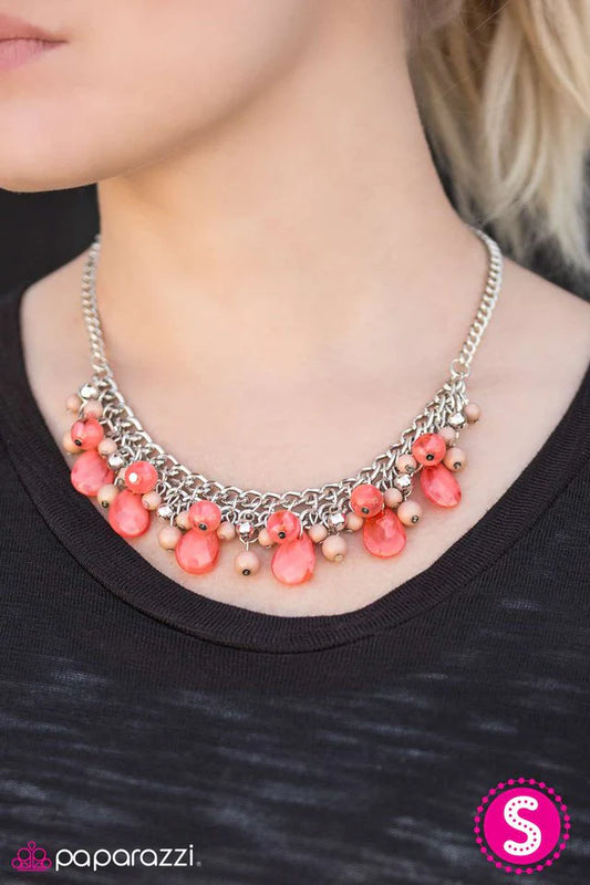 Paparazzi Necklace ~ Flirty Flamenco - Multi