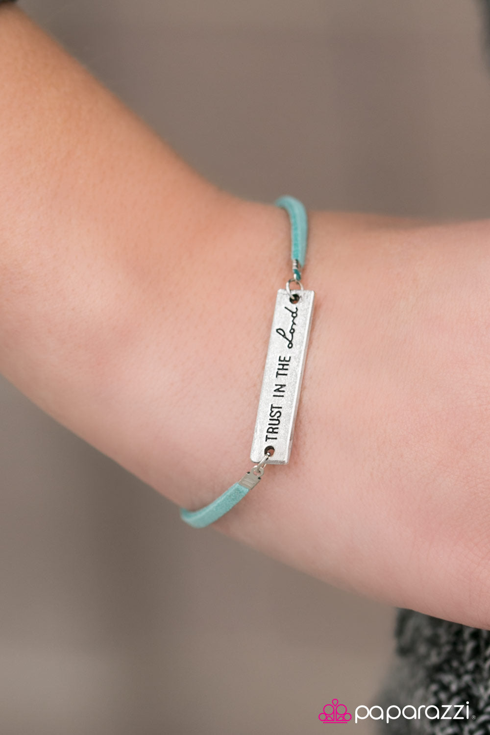 Paparazzi Bracelet ~ Have Faith - Blue