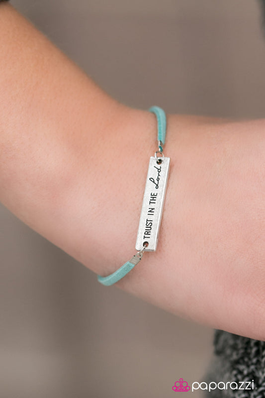 Pulsera Paparazzi ~ Ten Fe - Azul