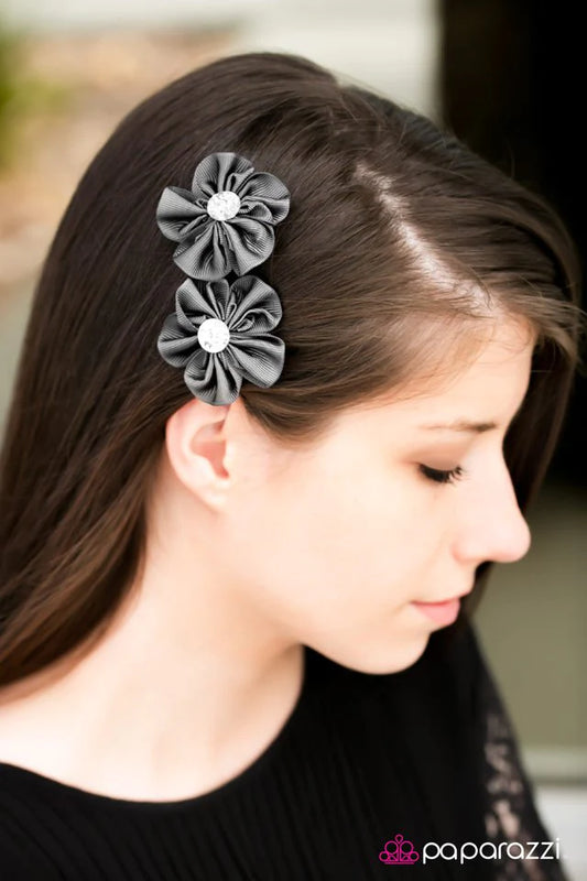 Paparazzi Hair Accessories ~ Tea Garden - Silver