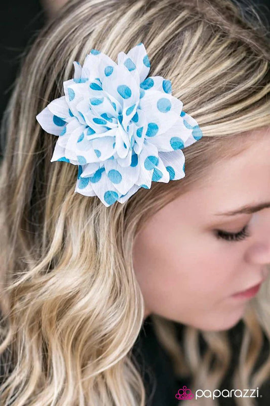 Paparazzi Hair Accessories ~ Try and Spot Me - Blue