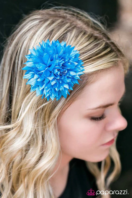 Paparazzi Hair Accessories ~ Skipped A Beat - Blue