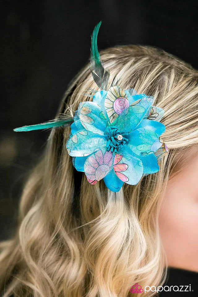 Paparazzi Hair Accessories ~ Flair for the Dramatic - Blue