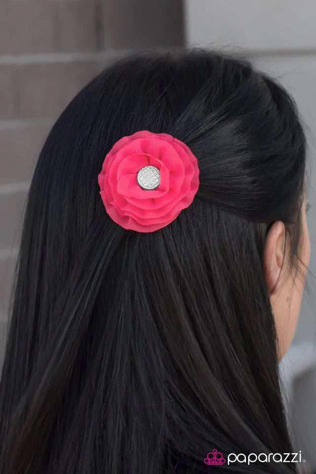 Accesorios para el cabello de Paparazzi ~ Jazmín - Rosa