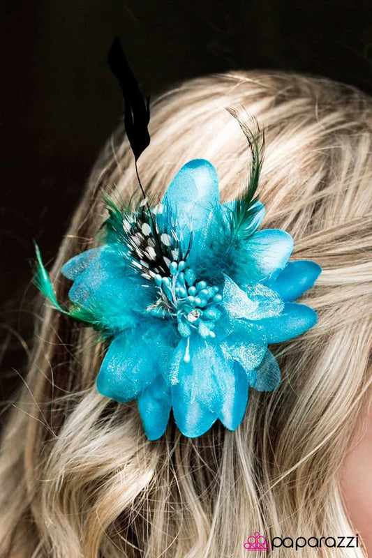 Paparazzi Hair Accessories ~ Flair for the Fantastic - Blue