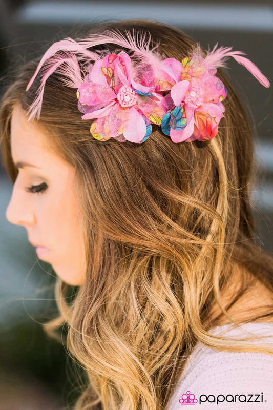 Paparazzi Hair Accessories ~ Fantastically Fabulous - Pink