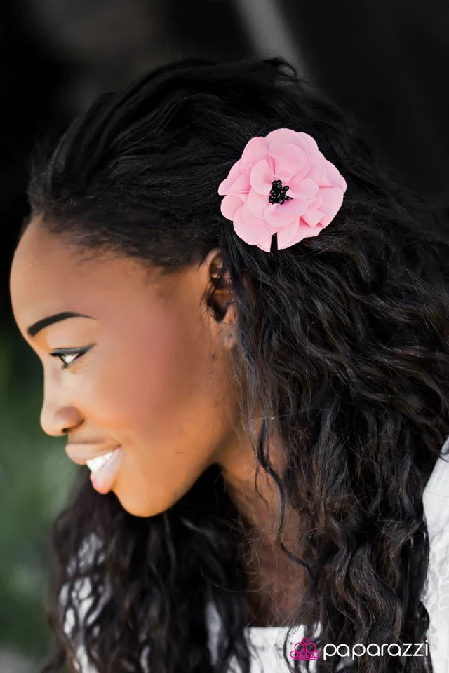 Paparazzi Hair Accessories ~ Working the BLOOM - Pink