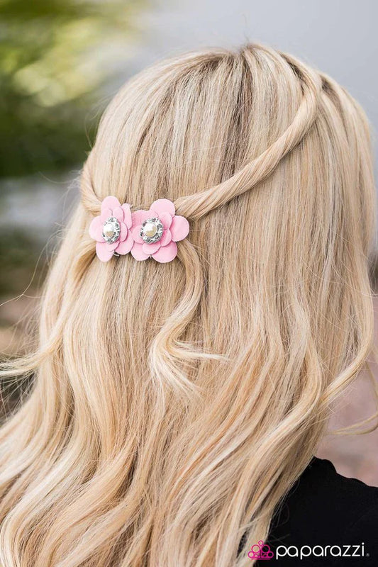 Accesorios para el cabello de Paparazzi ~ Todas las chicas - Rosa