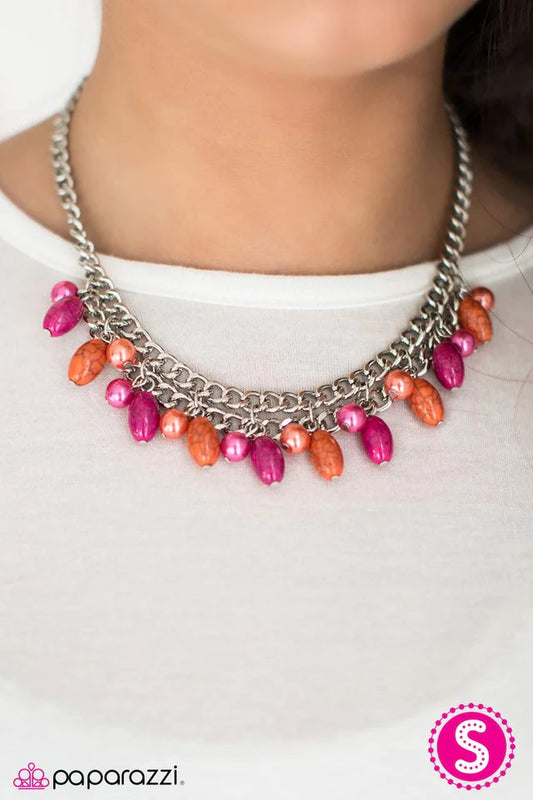 Collar Paparazzi ~ Cant BEAD Tamed - Multicolor