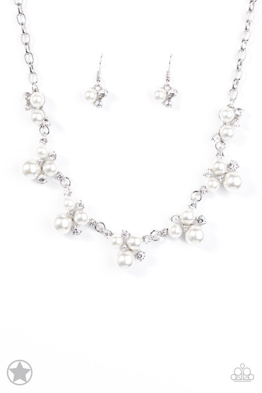 Paparazzi Necklace ~ Toast To Perfection - White