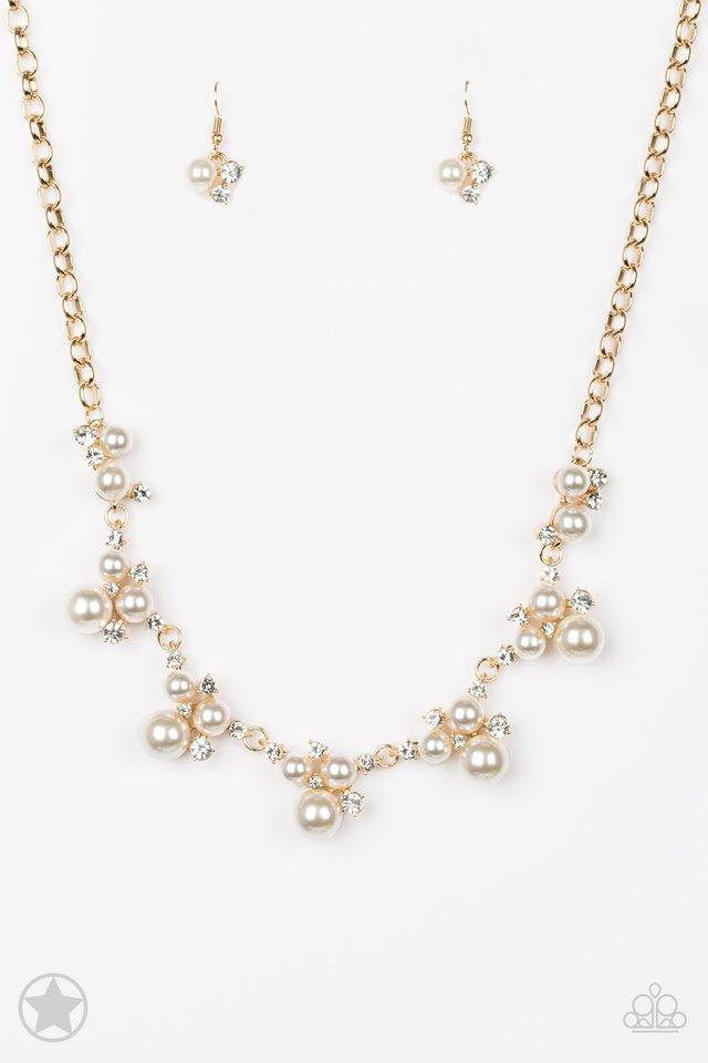 Paparazzi Necklace ~ Toast To Perfection - Gold