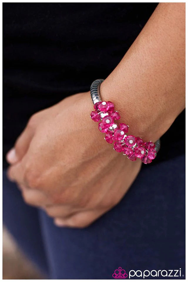 Pulsera Paparazzi ~ Me sonrojo - Rosa