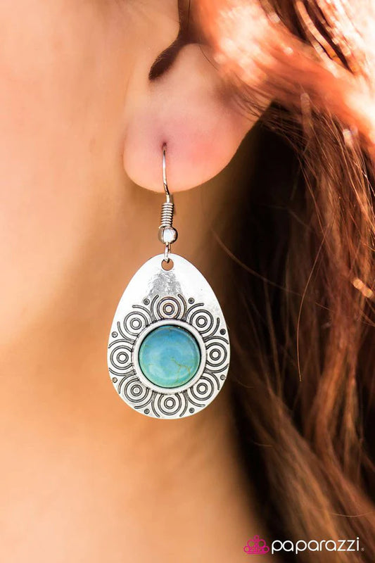 Pendiente Paparazzi ~ Temporada de crecimiento - Azul