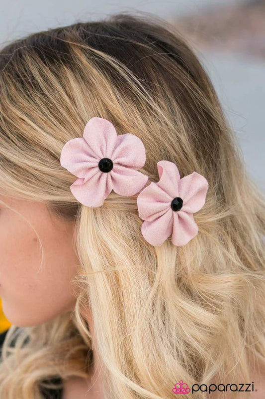 Paparazzi Hair Accessories ~ Petal Poise - Pink