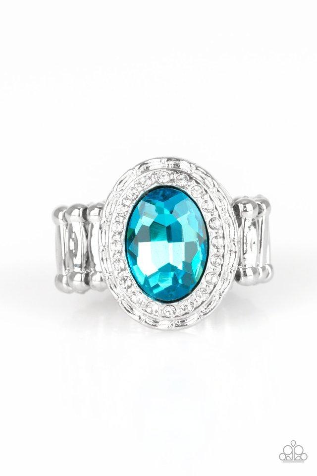 Paparazzi Ring ~ Fiercely Flawless - Blue