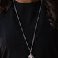 Paparazzi Necklace ~ Teardrop Drama - Pink