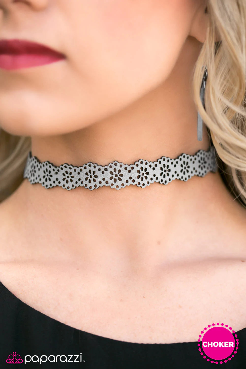 Collar Paparazzi ~ Amor de verano - Plata