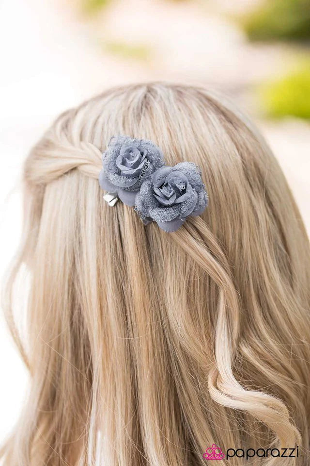 Paparazzi Hair Accessories ~ Tea For Two - Silver