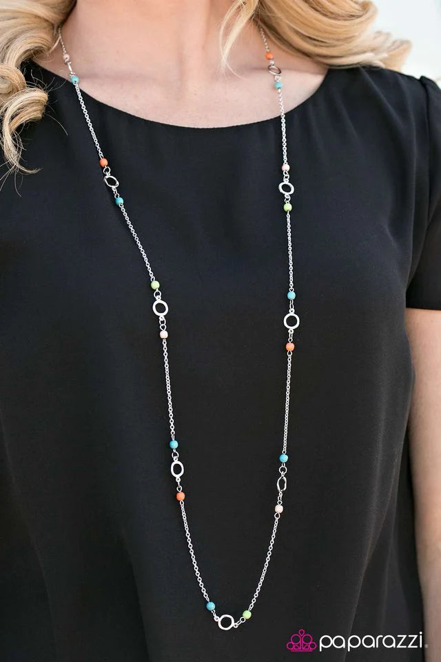 Paparazzi Necklace ~ Beach Savvy - Multi