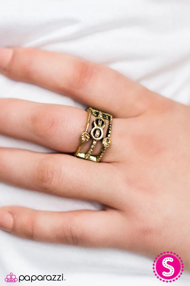 Paparazzi Ring ~ No Time Like The Present - Brass