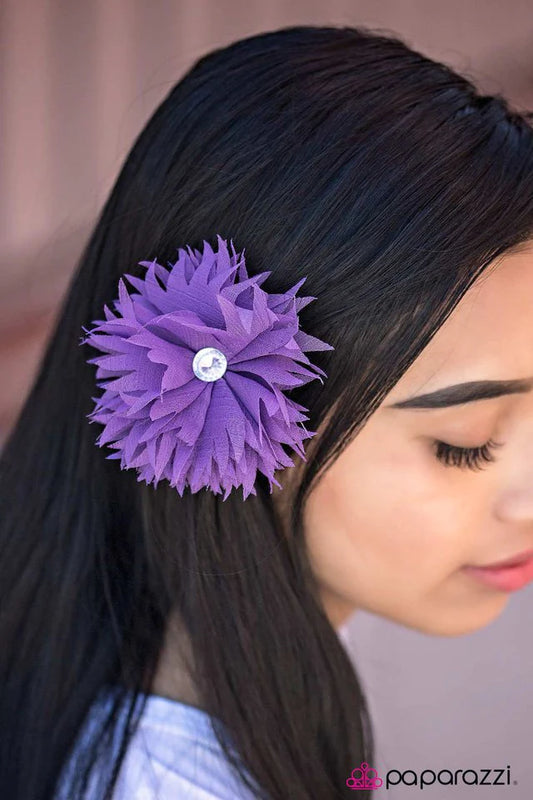 Paparazzi Hair Accessories ~ I Wanna Be Serrated - Purple