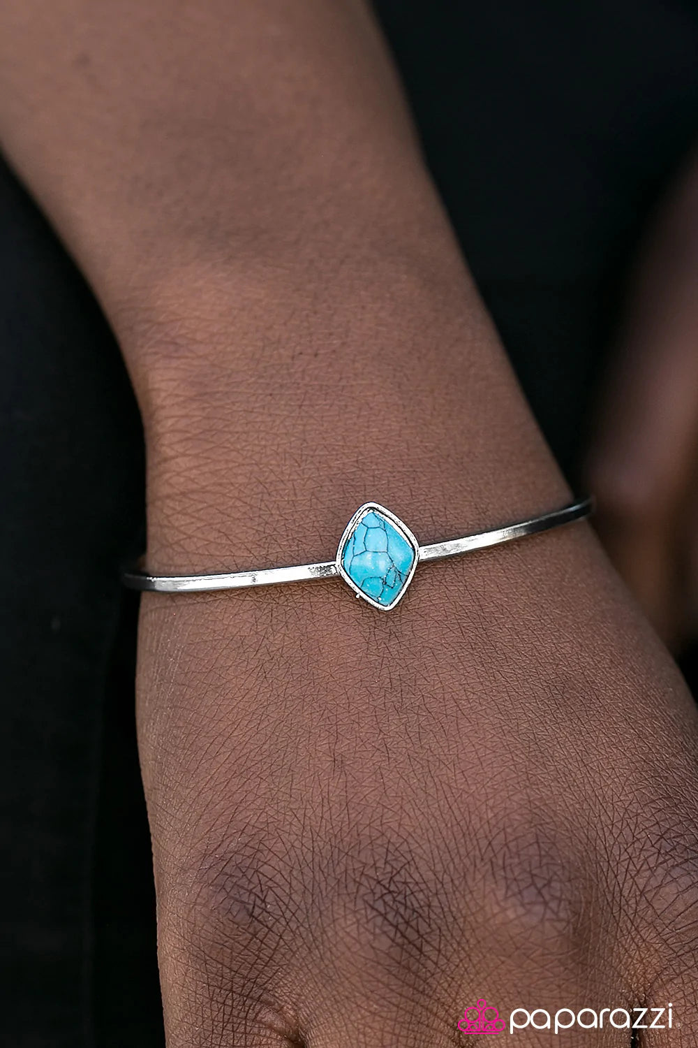 Pulsera Paparazzi ~ Palitos y PIEDRAS ARENISCAS - Azul