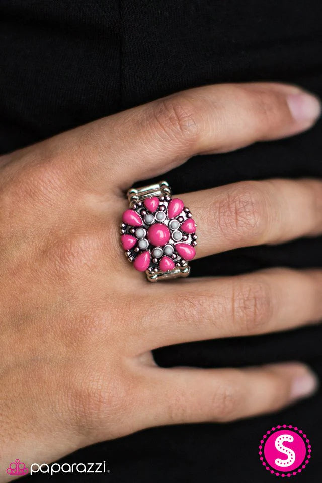 Anillo Paparazzi ~ Summer Haze - Rosa