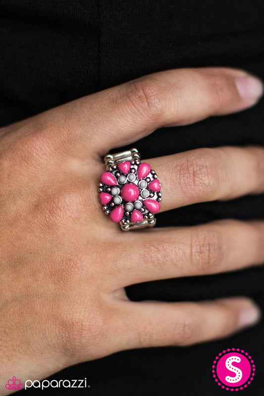 Anillo Paparazzi ~ Summer Haze - Rosa