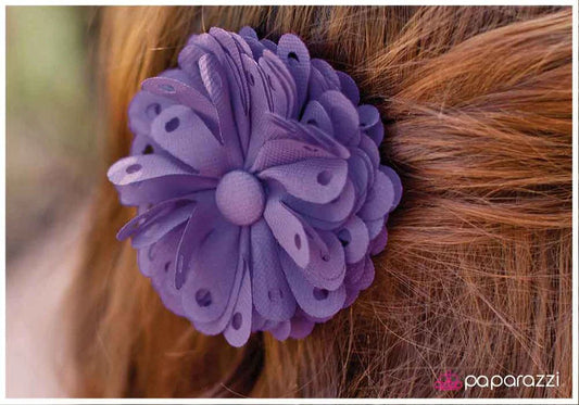 Paparazzi Hair Accessories ~ Hole in One - Purple