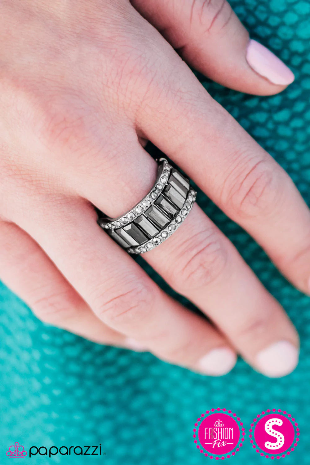 Paparazzi Ring ~ On the Treasure Map  - Black