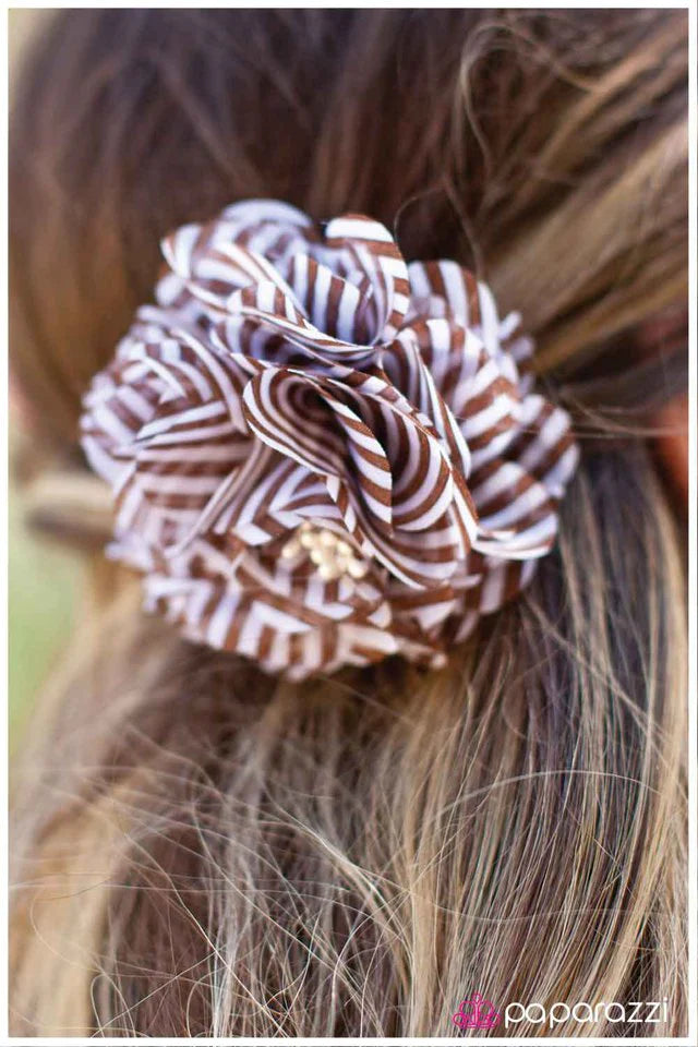 Paparazzi Hair Accessories ~ Cinnamon and Sugar - Brown