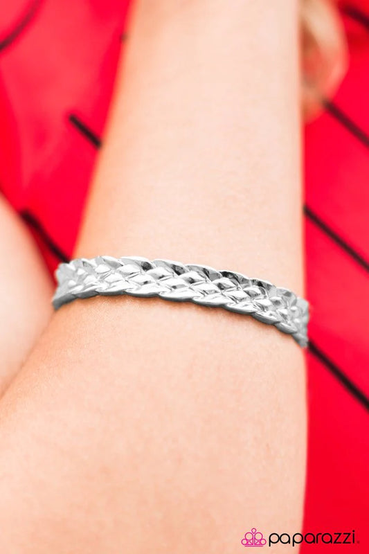 Pulsera Paparazzi ~ Animal espiritual - Plata