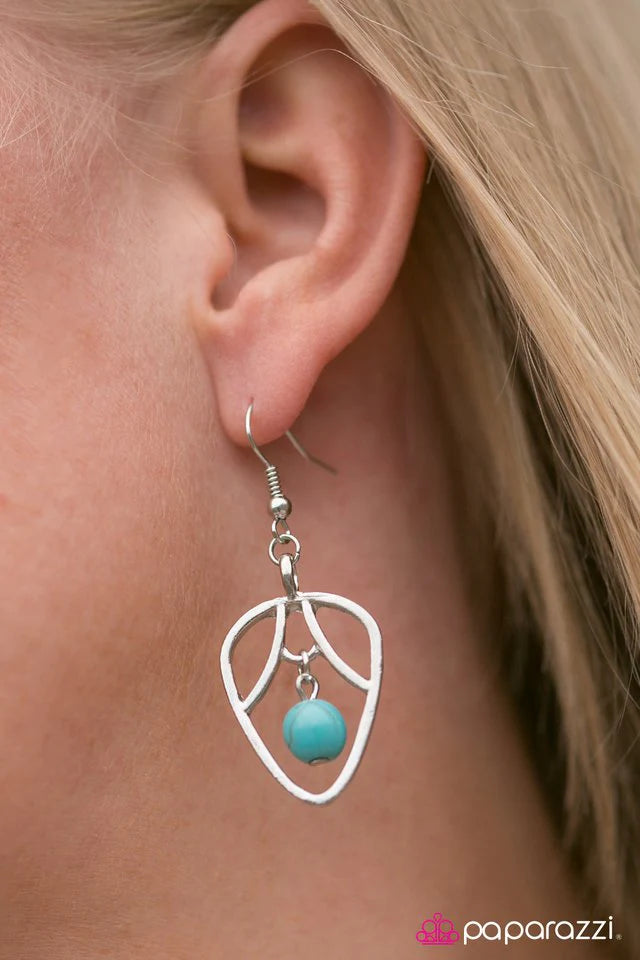 Pendiente Paparazzi ~ Jitterbug - Azul